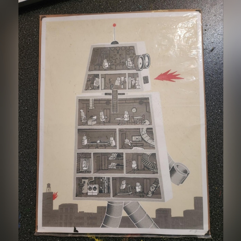 Factory 43 robot poster